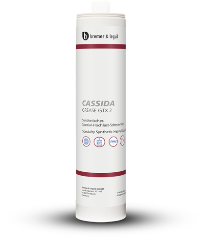 CASSIDA GREASE GTX 2-CASSIDA Schmierstoffe von Bremer & Leguil